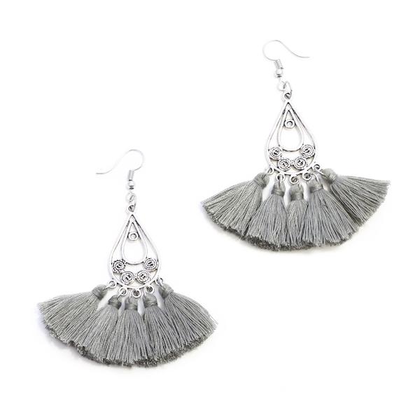 Boucles d'oreilles pendantes Larme