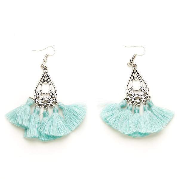 Boucles d'oreilles pendantes Larme