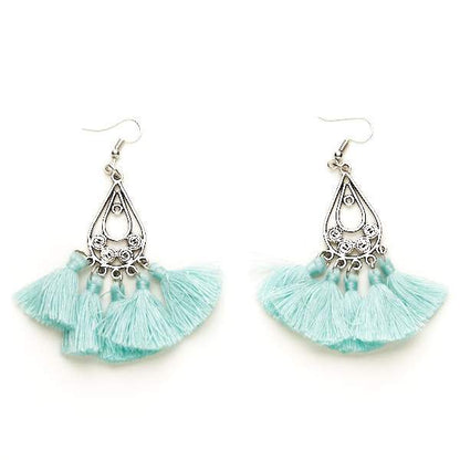 Boucles d'oreilles pendantes Larme