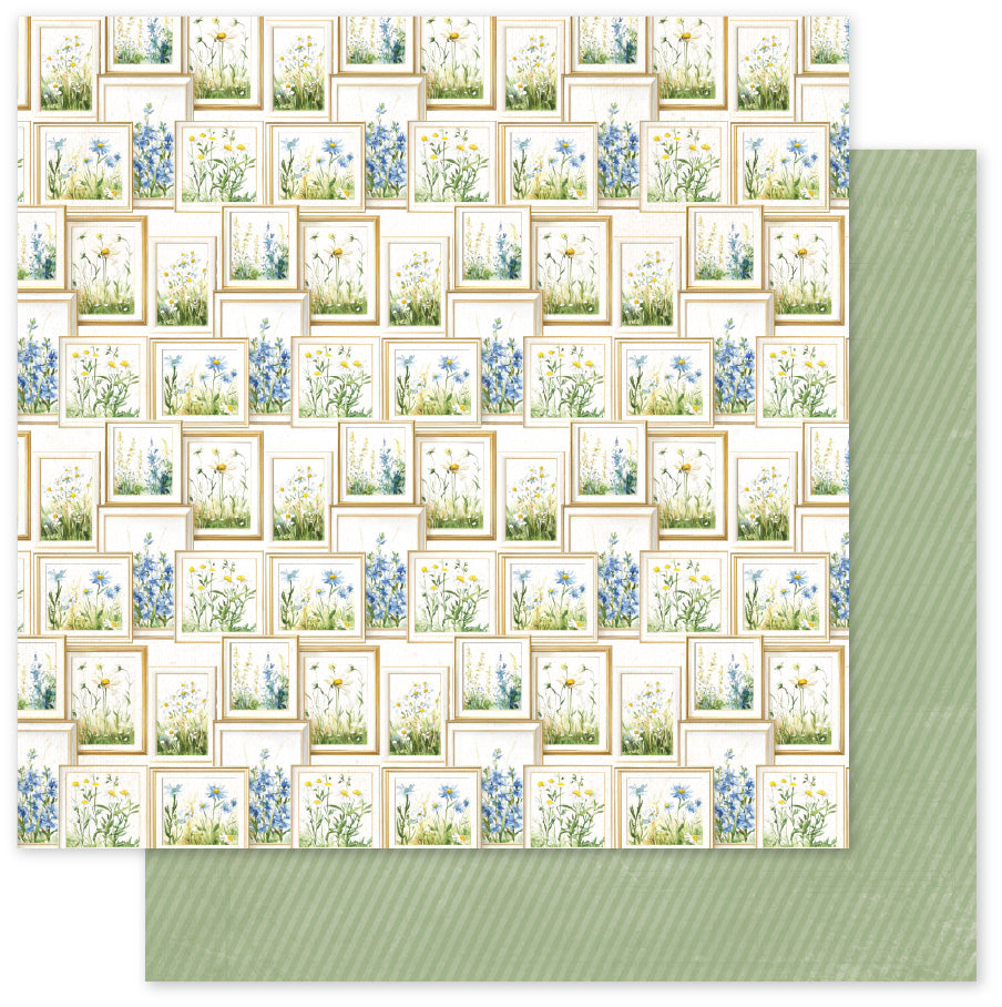 Feuillets de base rustiques de printemps 12 x 12 (Paquet de 12) 34257