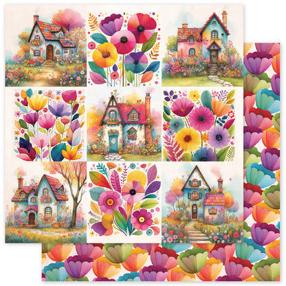 Rainbow Village Basics 6x6 Paper Collection 35319