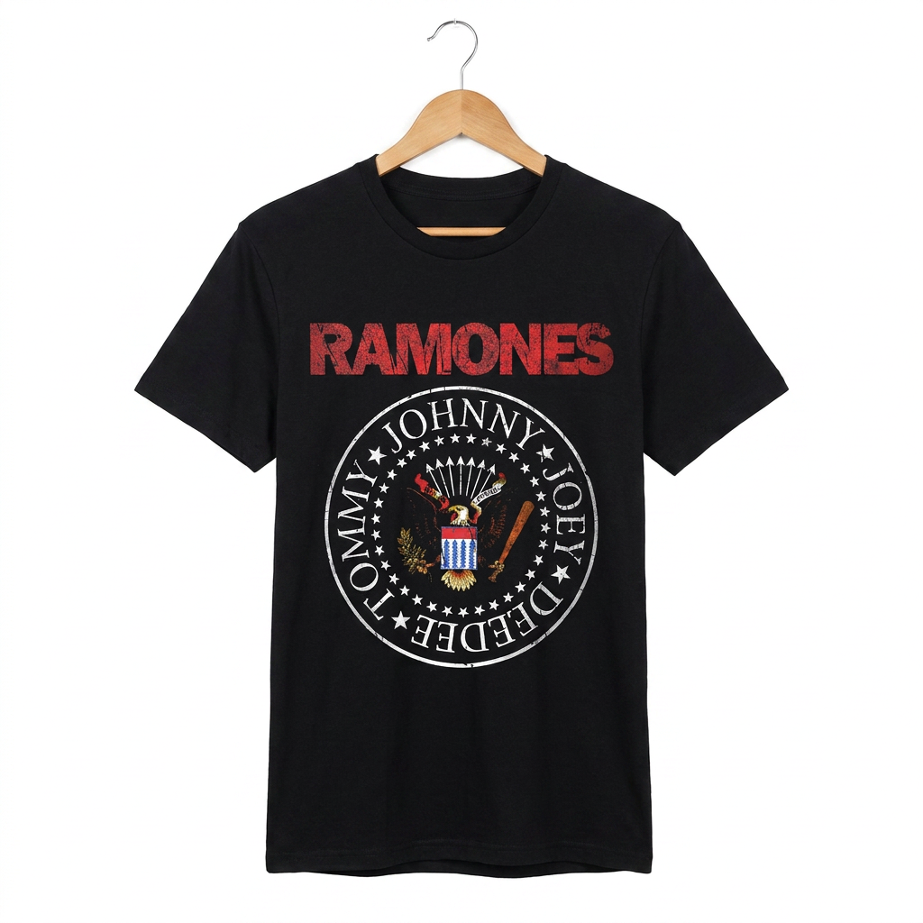 T-shirt Ramones avec logo présidentiel coloré