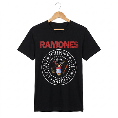 T-shirt Ramones avec logo présidentiel coloré