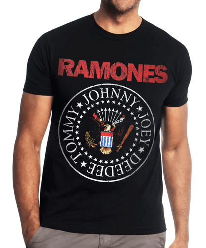 T-shirt Ramones avec logo présidentiel coloré