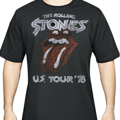 T-shirt Rolling Stones Tour USA 78