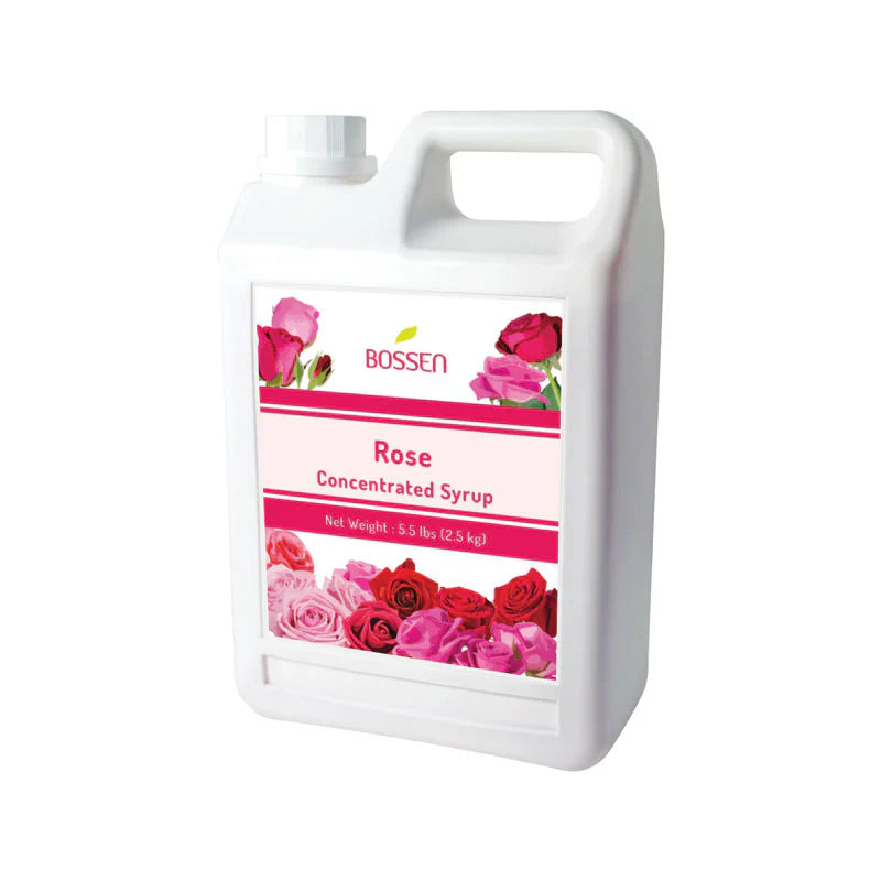 Rose | Multi-Use Premium Fruit Syrups | Bubble Tea Syrup | Fruit Puree | Fruit Smoothie | Fruit Slush Mix | Ships Free Within Canada on Orders Above CAD $199