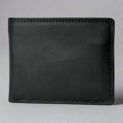 Portefeuille en cuir à deux volets Rugged Earth pour homme