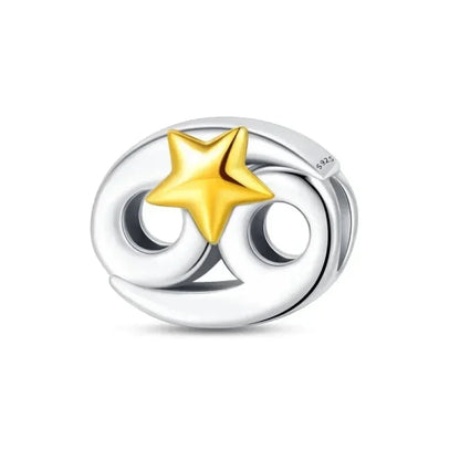 Delicate 925 Silver Zodiac Charm: Personalize Your Bracelet With Your Constellation