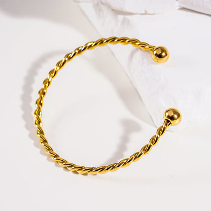 SAFIYA : Élégance tressée - Bracelet réglable en corde avec perles