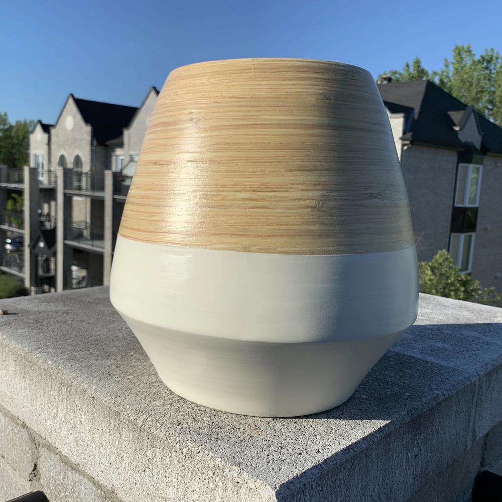 Sal - Bamboo Floor Planter