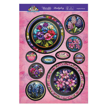 Ensemble de décoration de luxe Fleurs éclatantes