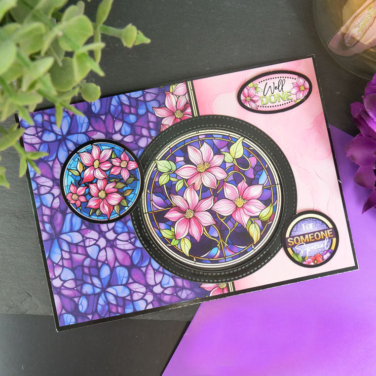 Ensemble de décoration de luxe Fleurs éclatantes