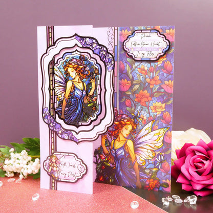 Stained Glass Mystical Worlds Luxury Topper Collection