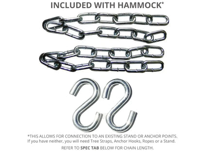 Polyester Rope Hammock - Soft-Woven Deluxe