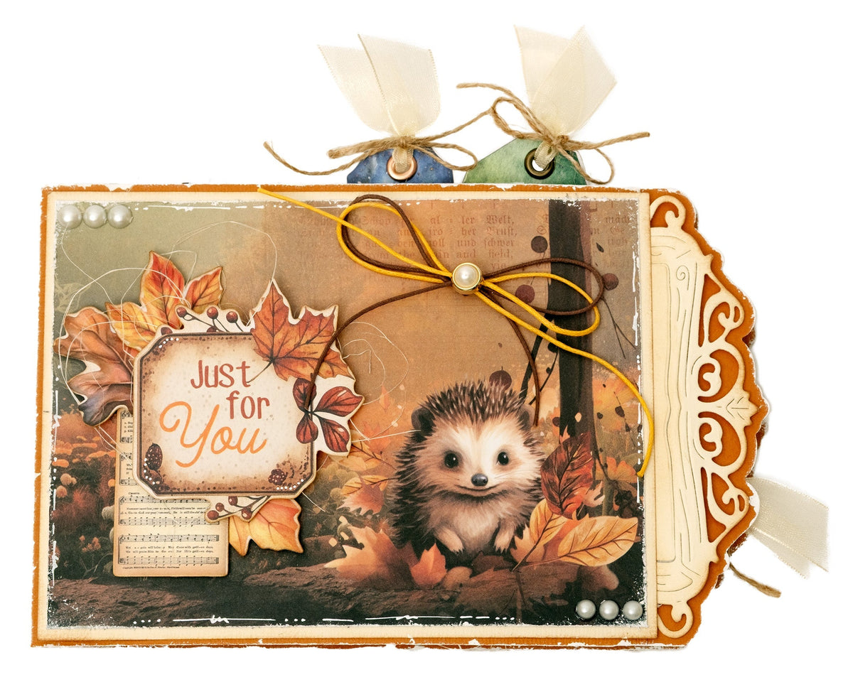 Bloc de papiers design SL - Charming Autumn - 36 feuilles