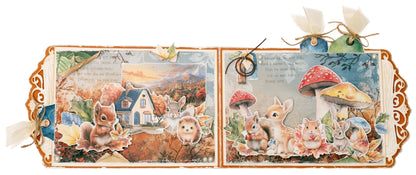 Bloc de papiers design SL - Charming Autumn - 36 feuilles