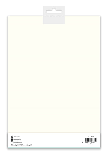 SL Papier à Set Consommables Crème Bristol 250 g/m² 10 FEUILLES