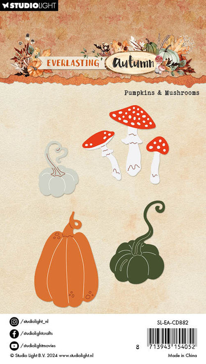 Matrices de coupe SL Citrouilles et Champignons Automne Éternel