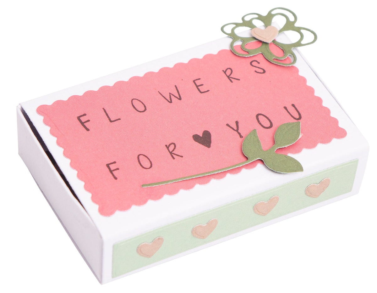 SL Tampon transparent Boîte d'allumettes Love Essentials 74x100x4mm 1 PC n°142