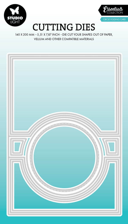 SL Matrice de découpe cercle pour carte pliante Essentials 11 pièces