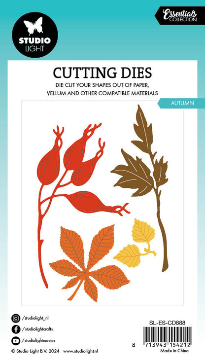 SL Cutting Dies Autumn Essentials 4 PC