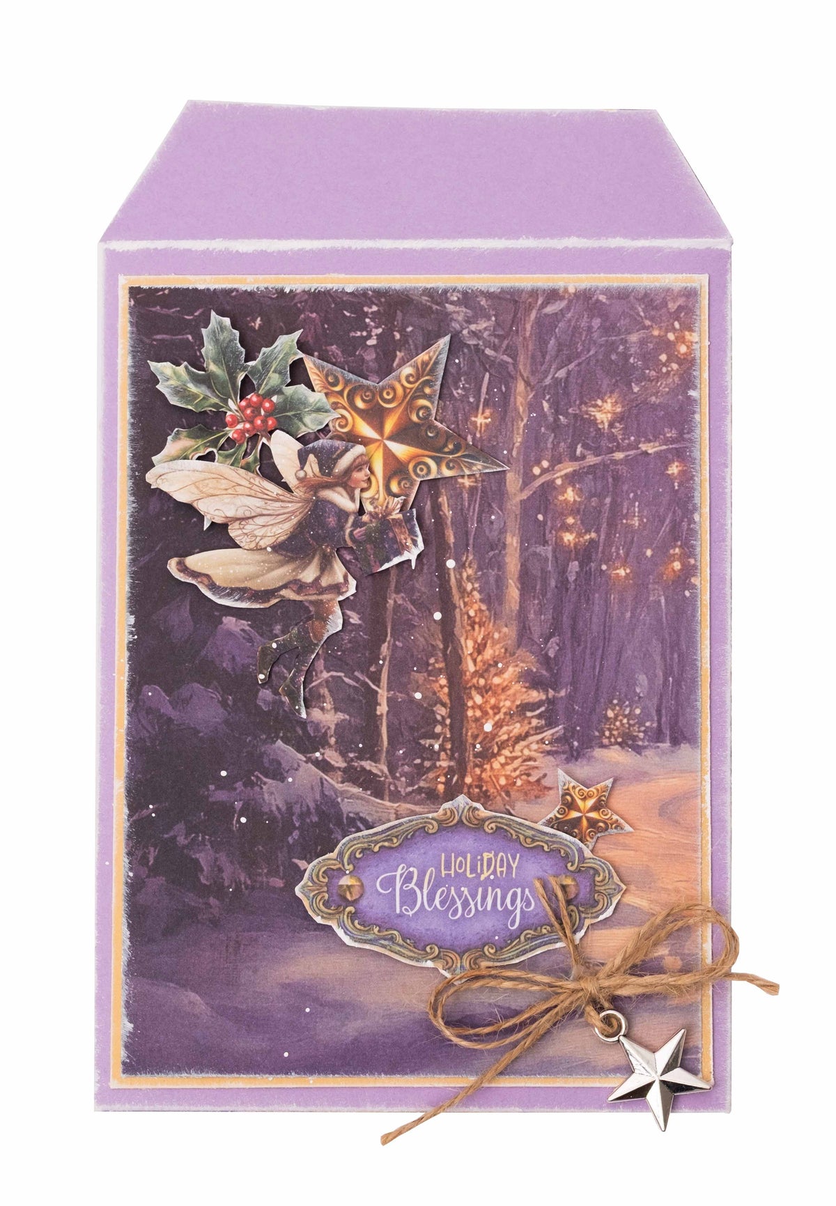 SL Die-Cut Paper Pad Fairy Christmas Essentials 28 Sheets