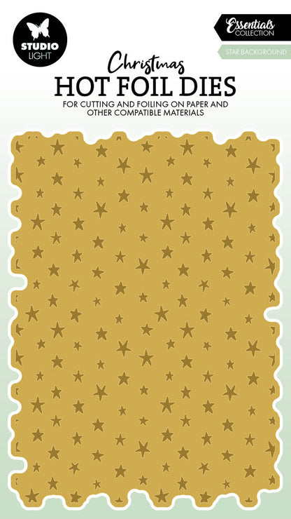 SL Hot Foil Dies Star Background Essentials 1 PC