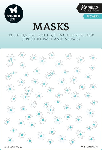SL Masque Fleurs Essentiels 135x135x1mm 2 PC n°264