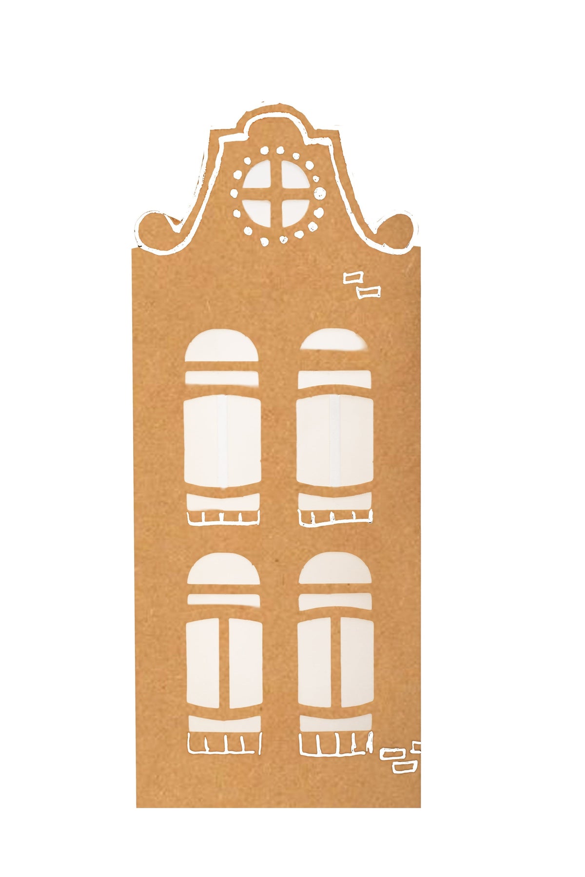 SL Maisons en papier découpées Classiques Essentiels pour la maison 10 feuilles