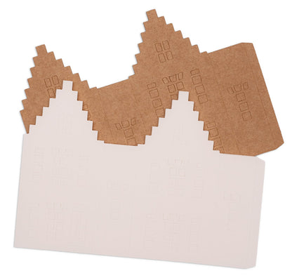 SL Maisons en papier découpé à l'emporte-pièce Canal House Essentials 10 feuilles