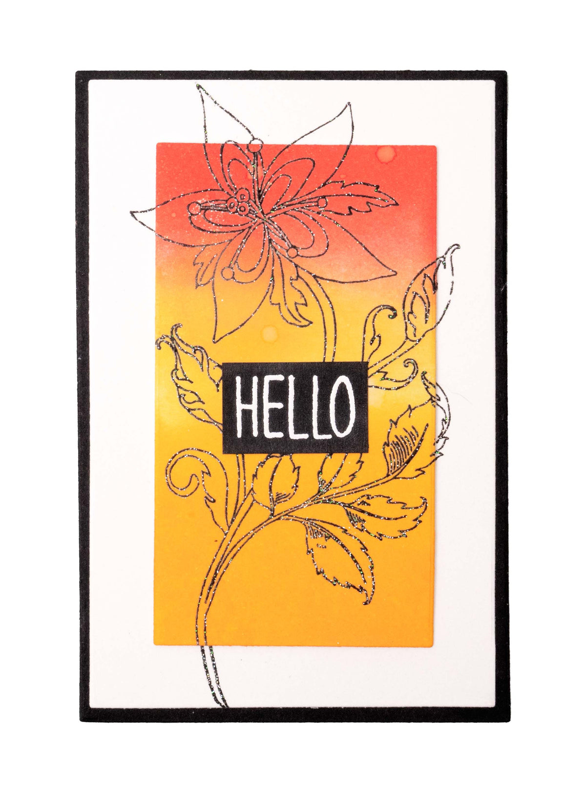 SL Tampon Transparent Fairy Flower Essentials 80x140x3mm 6 pièces n°325