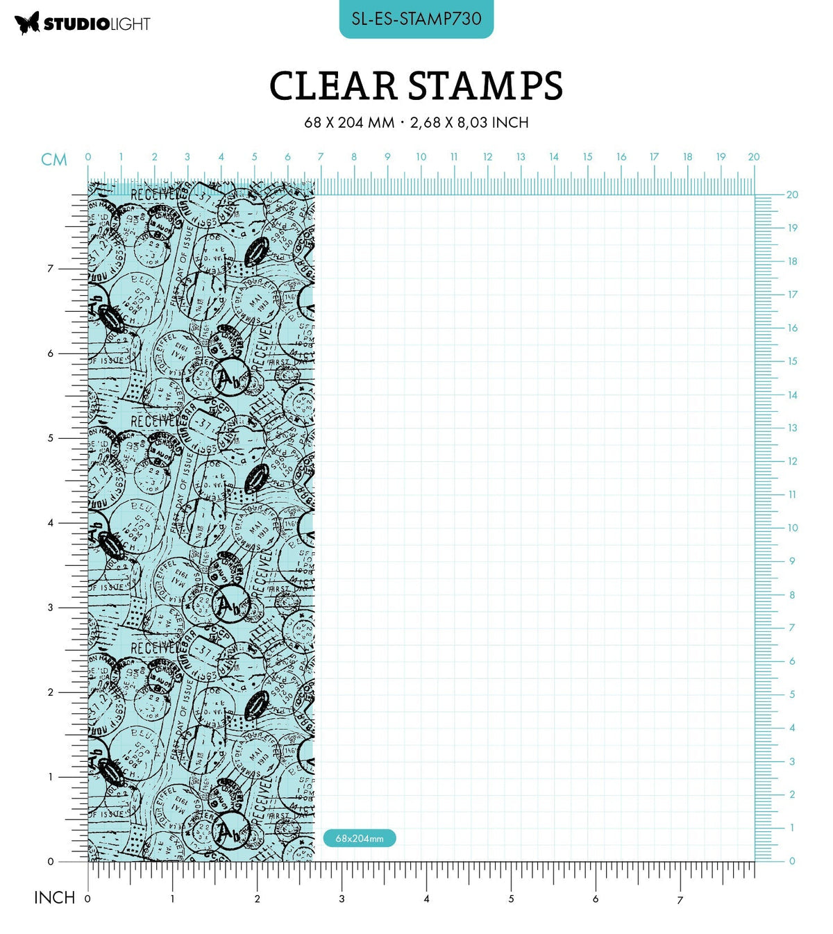 SL Clear Stamp Postage Stamps Essentials 1 PC