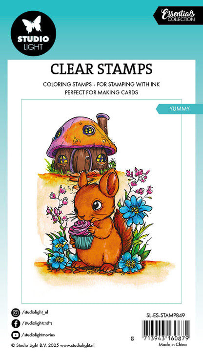 SL Clear Stamp Yummy Essentials 1 Pieces