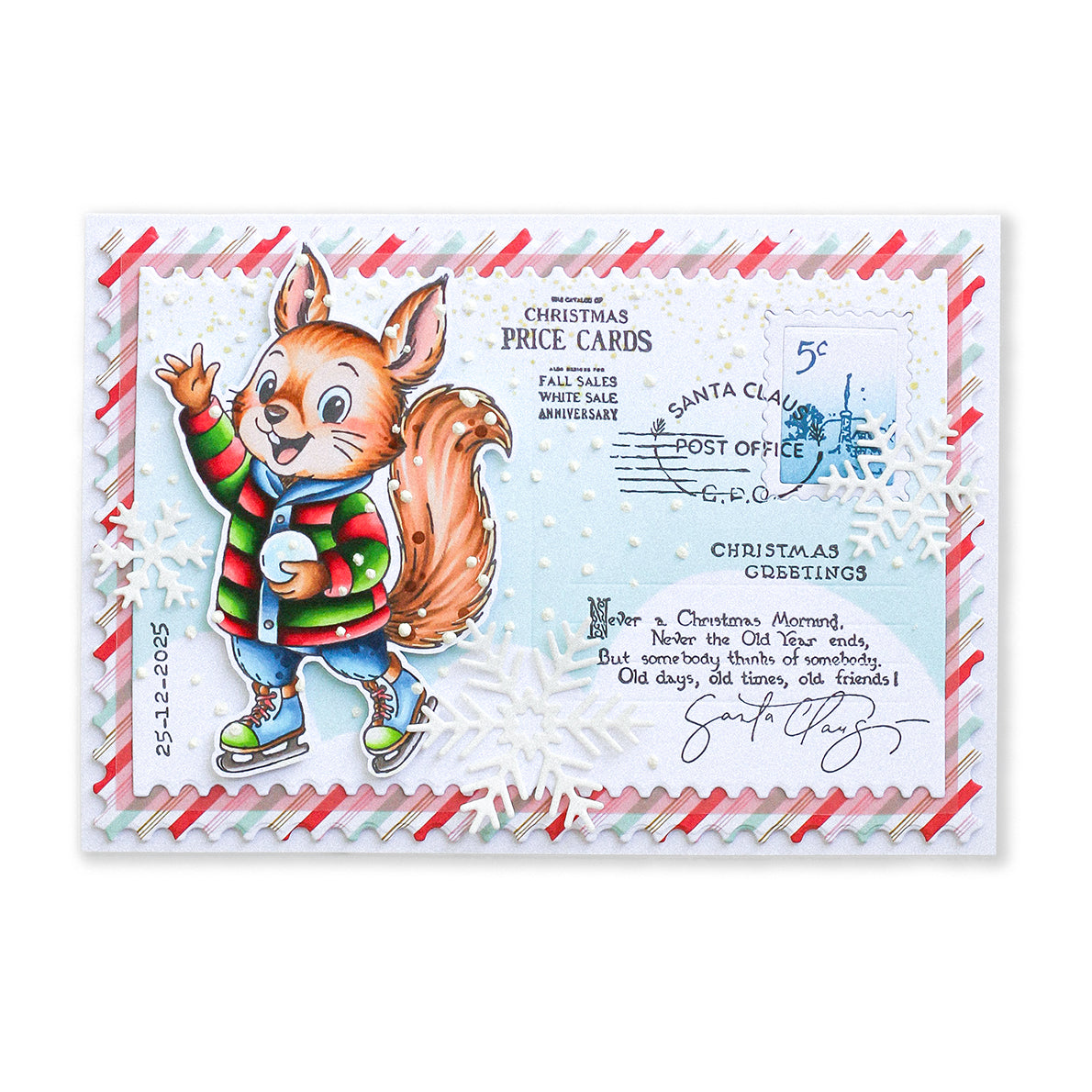SL Clear Stamp Ice Skating Essentials 74x105x1mm 1 Pieces