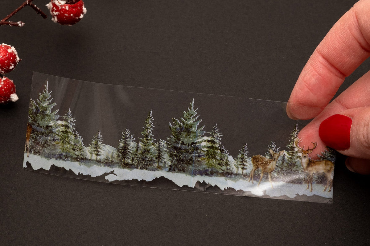 SL Clear Stickers Winter Wonderland On A Roll Essentials 5 Meter