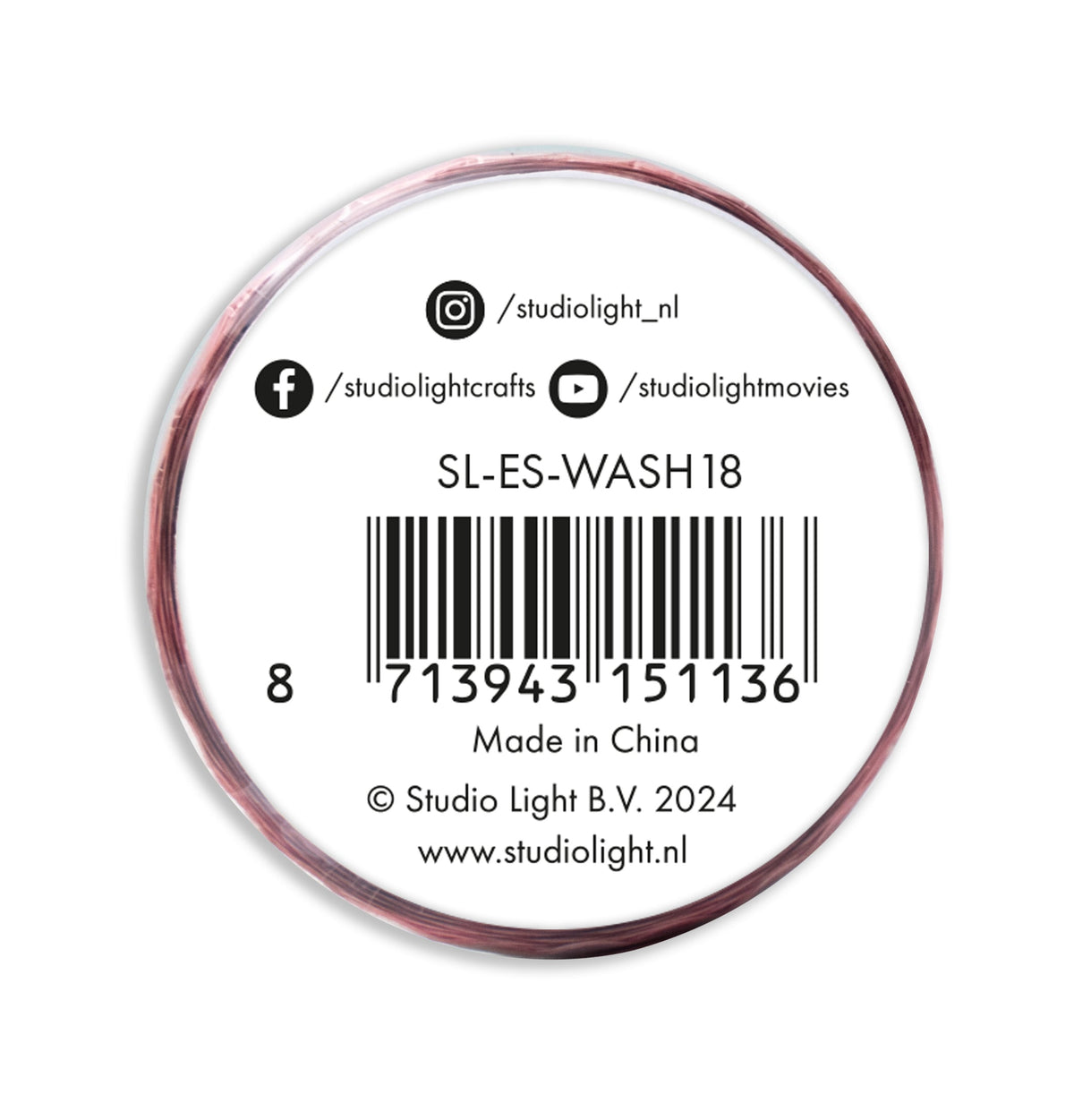 SL Autocollants Washi Découpés Roses Essentiels 1 PC
