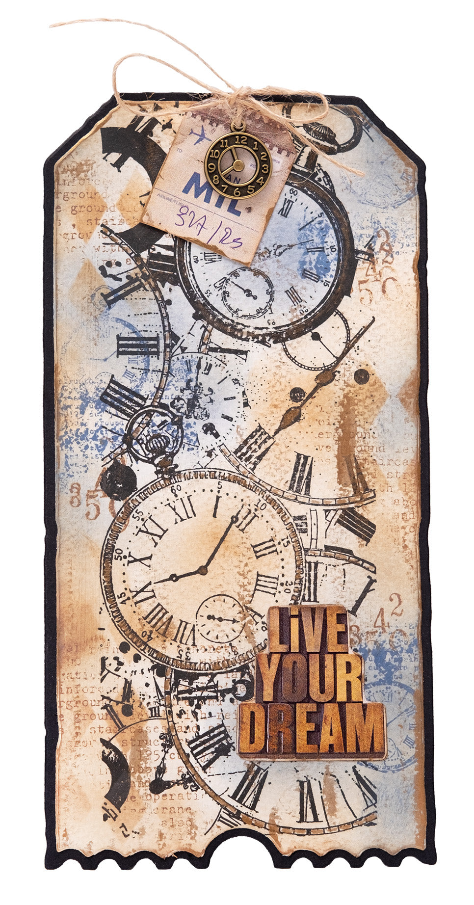 Breloques en métal SL Consommables vintage 10 pièces