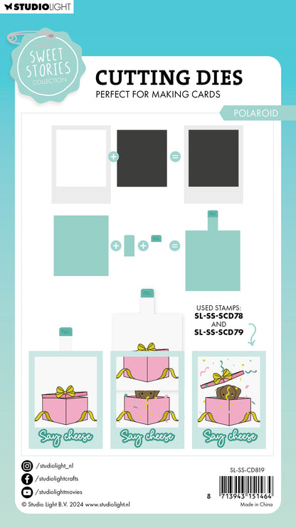 SL Matrice de découpe Polaroid Sweet Stories 11 pièces