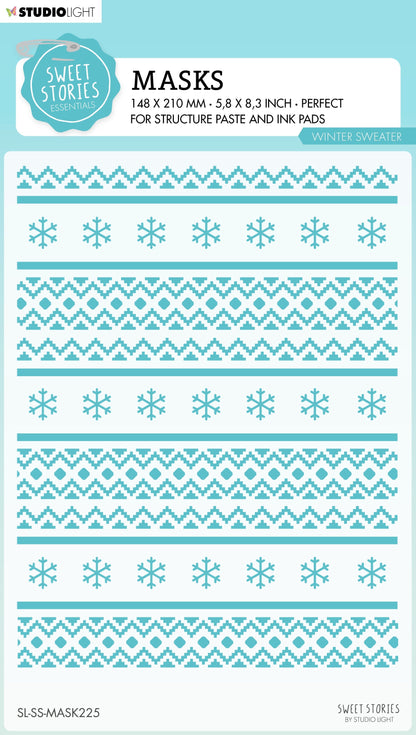 SL Masque Pull d'hiver Histoires douces 150x210x1mm 1 PC n°225