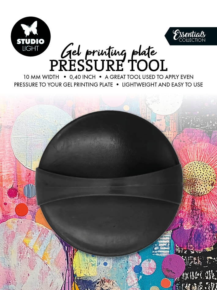 SL Gel Printing Plate Pressure Tool 10 cm diameter Tools 120x160x25mm 1 Piece