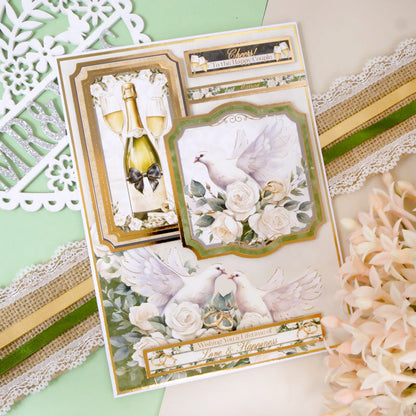 Wedding Day Wishes Luxury Topper Set