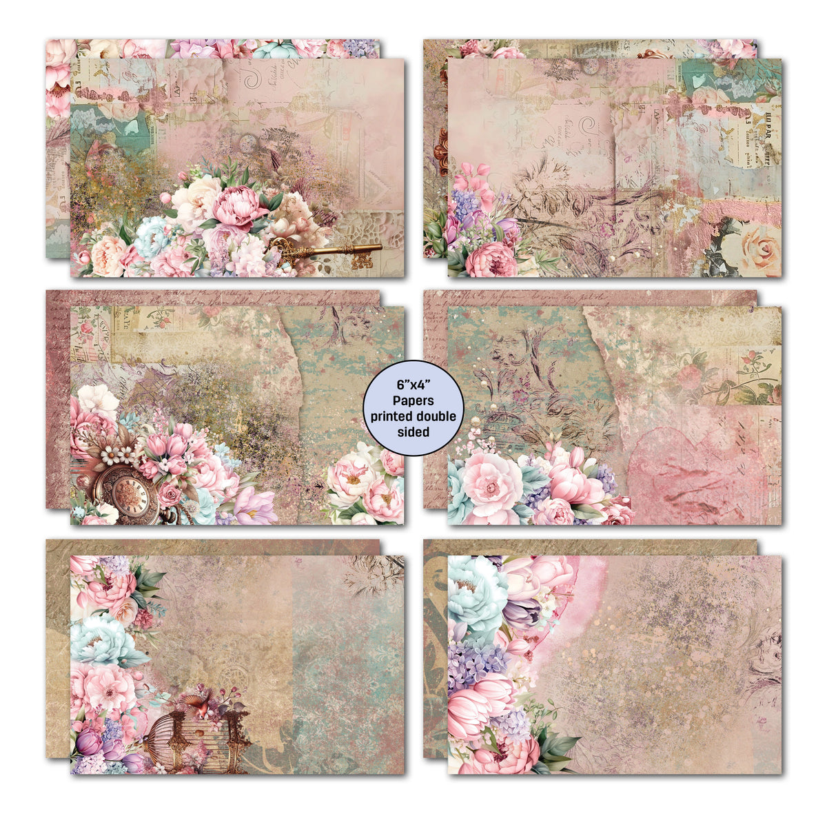 Lot de cartes 6x4 Positivi-Tea de 3Quarter Designs