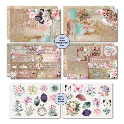 Lot de cartes 6x4 Positivi-Tea de 3Quarter Designs