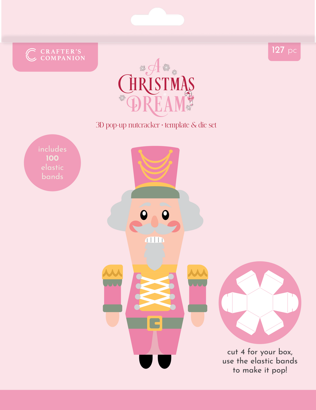 Matrices de découpe et pochoir Sara Signature A Christmas Dream - Casse-Noisette 3D Pop-Up
