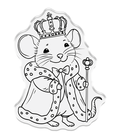 Sara Signature A Christmas Dream Stamp and Die - King Mouse