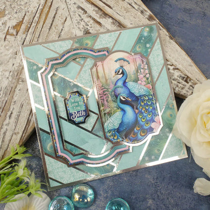 Crafty Stash Pads - Peacock Paradise