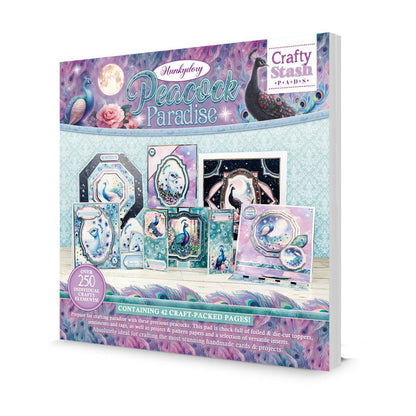 Crafty Stash Pads - Peacock Paradise