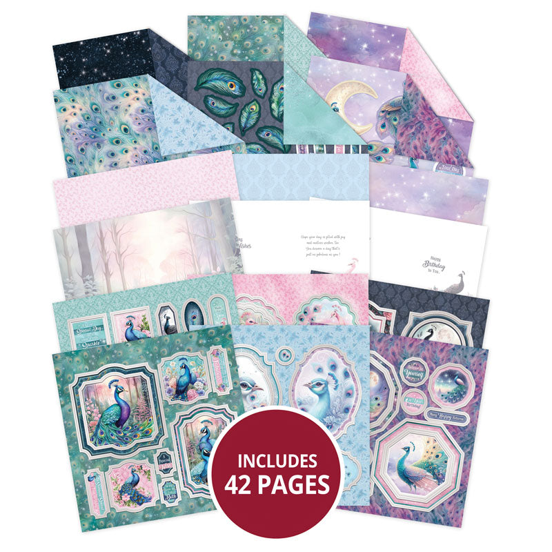 Crafty Stash Pads - Peacock Paradise