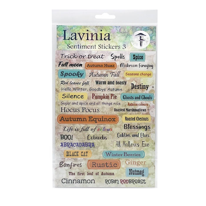 Lavinia Stamps - Autocollants Sentiment 3