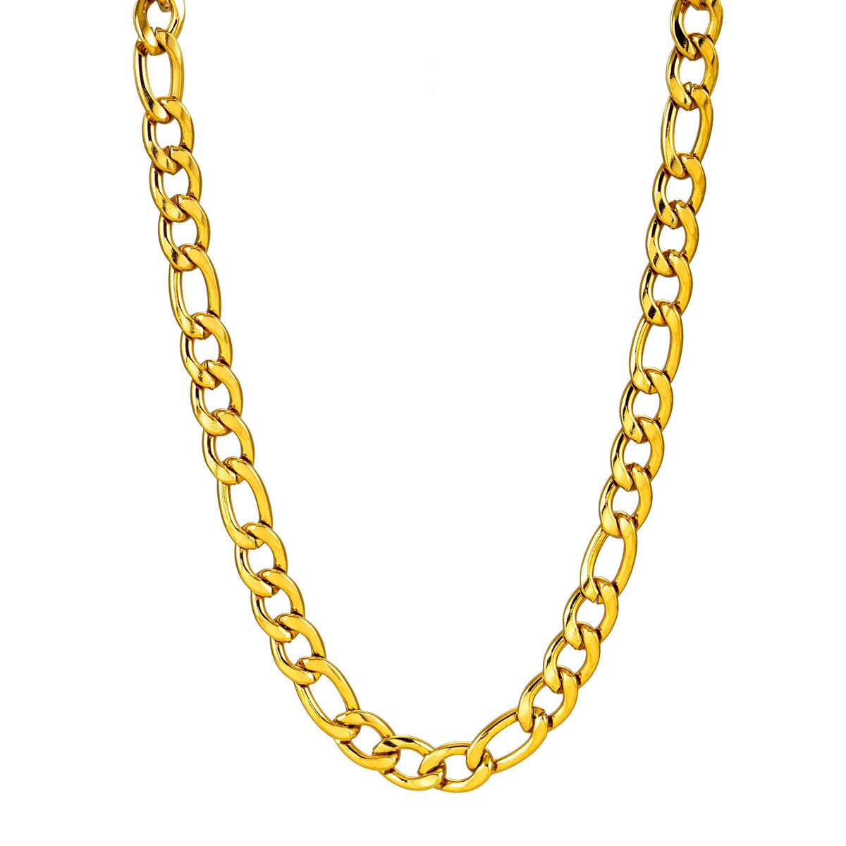 Style SUTTON: Cuban-Link Statement Chain Necklace in Gold